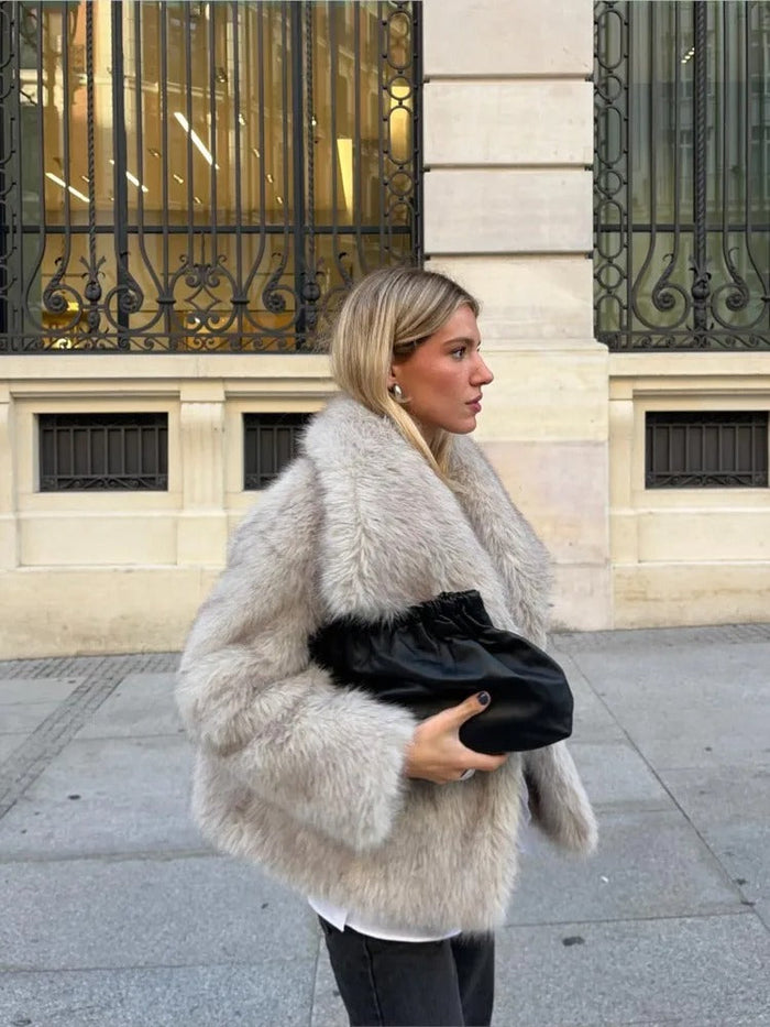 THE FAUX FUR EMMY COAT