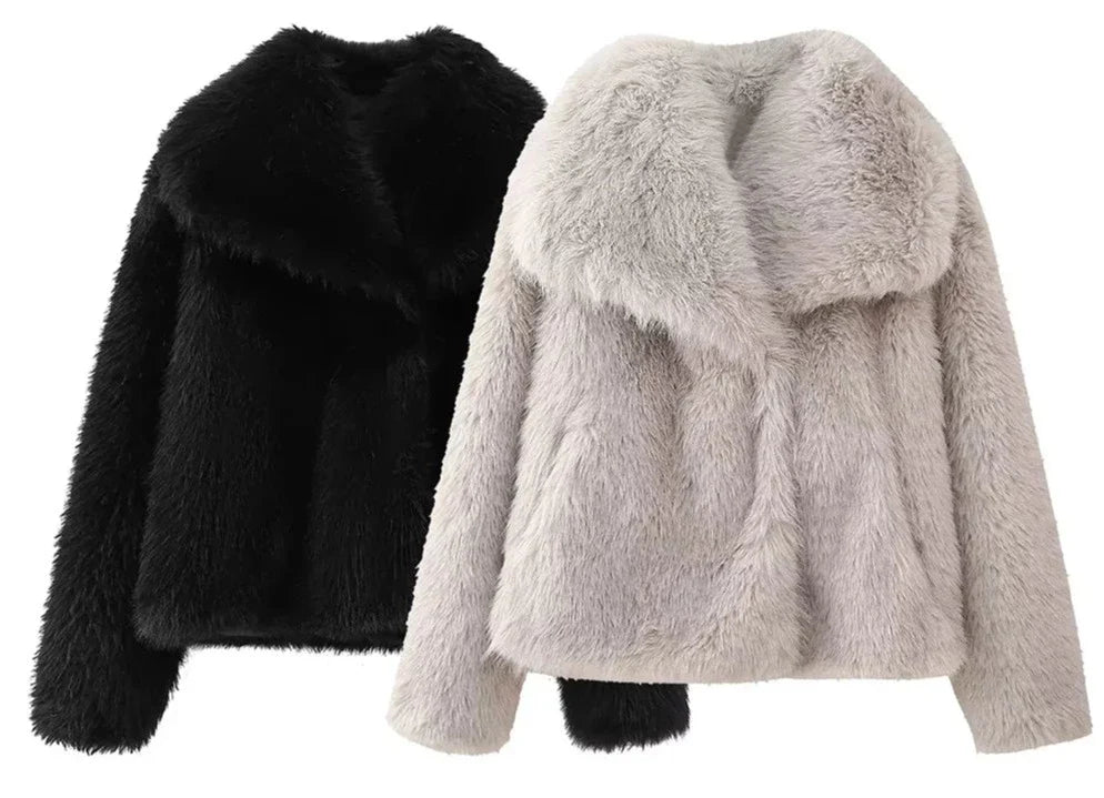 THE FAUX FUR EMMY COAT