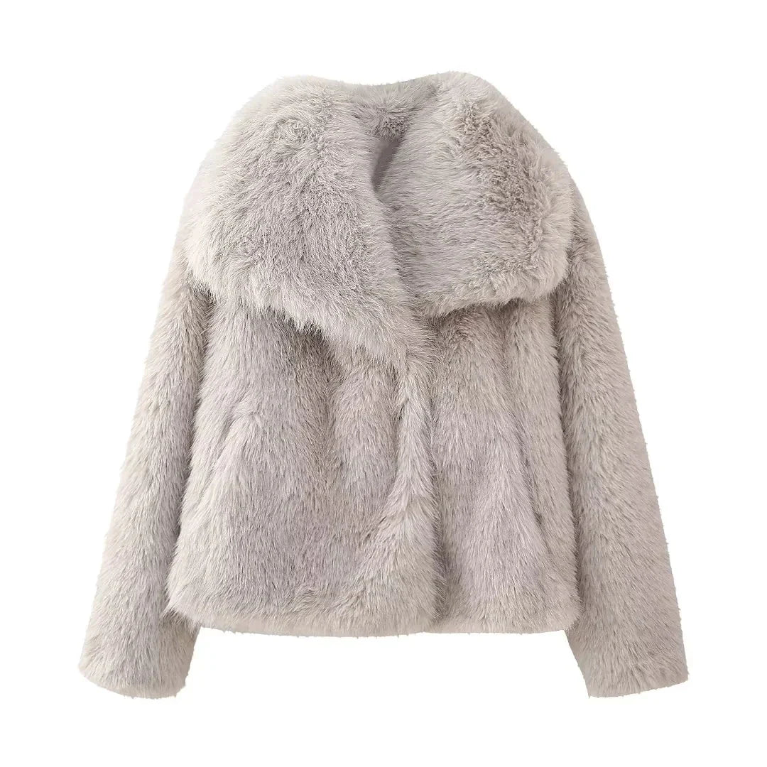 THE FAUX FUR EMMY COAT